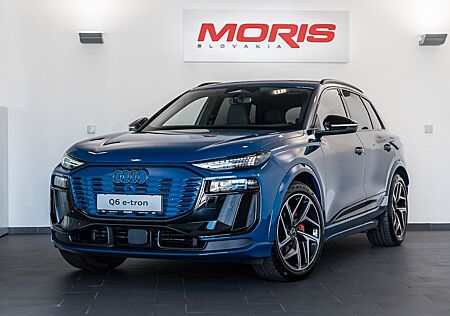 Audi Q6 e-tron edition one blue