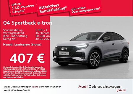 Audi Q4 e-tron Q4 Sportback e-tron 45 qu. advanced Wärmep./AHK/