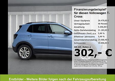 VW T-Cross Volkswagen Life 1.0TSI*DSG AHK ACC IQ-LED R-Kam 17*