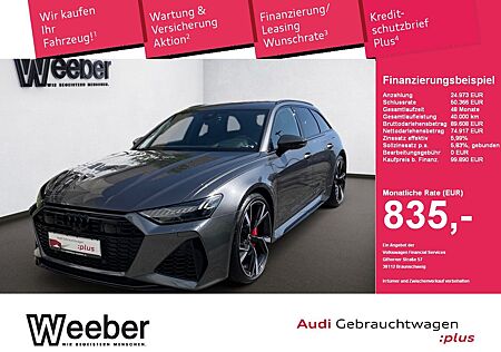 Audi RS6 RS 6 Avant HUD*LASER*AHK*NAVI*LEDER*V-MAX*STANDH