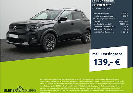 Citroën C3 Turbo 100 S&S Max