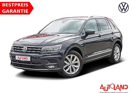 VW Tiguan Volkswagen 2.0 TDI Highline DSG LED Navi Totwinkel