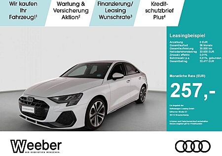 Audi A3 Lim S line AHK*NAVI*RFK*SONOS*18LM*5J GAR
