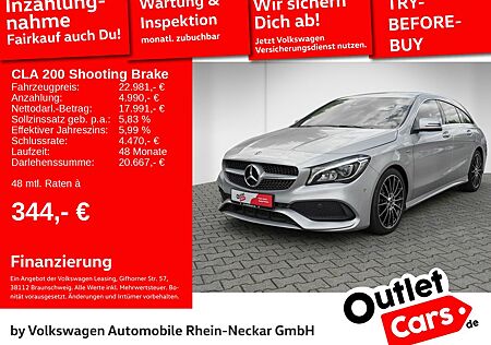 Mercedes-Benz CLA 200 Shooting Brake AMG-Line LED Automatik uv