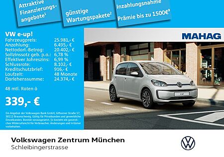 VW e-up! Volkswagen e-up! 61kW MOVE EDITION Maps+MoreDOCK CCS Kamera