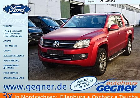 VW Amarok Volkswagen Highline Doka 4Motion Aut SH Kam AHK Lede