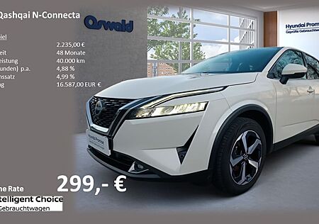 Nissan Qashqai 1.3 DIG-T MHEV MT - N-Connecta