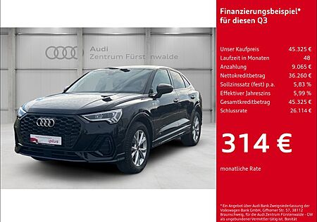 Audi Q3 Sportback 35 TFSI S tronic S line 3,49% AHK-k