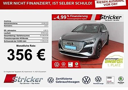 Audi Q4 e-tron S-Line 40 356,-ohne Anzahlung Matrix R