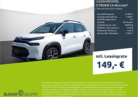 Citroën C3 Aircross PureTech 110 Shine