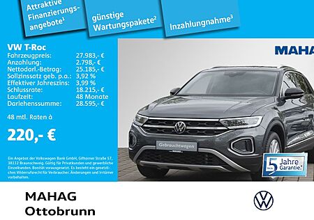 VW T-Roc Volkswagen 1.5 TSI STYLE Navi LED+ ACC 6-Gang