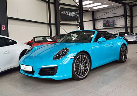 Porsche 991 911/ Carrera Cabriolet *Sportabgas*Miami Blue