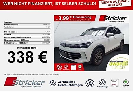VW Tiguan Volkswagen Elegance 1.5eTSI DSG 338,-ohne Anzahlung