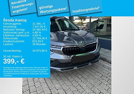 Skoda Kamiq 1.0 TSI SELECTION Navi LED Kamera DSG
