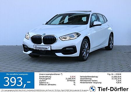 BMW 120i Sport Line LHZ/LivePro/PANO/K-ZUGANG/S-SI