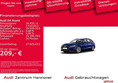 Audi A4 Avant 30 TDI AHK DAB Navi