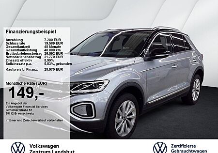 VW T-Roc Volkswagen Style 1.5 TSI DSG ACC ParkAss. FLA AHK LM