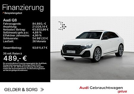 Audi Q8 60 TFSIe S LINE Quattro AHK*Air*Pano*360°*B&O