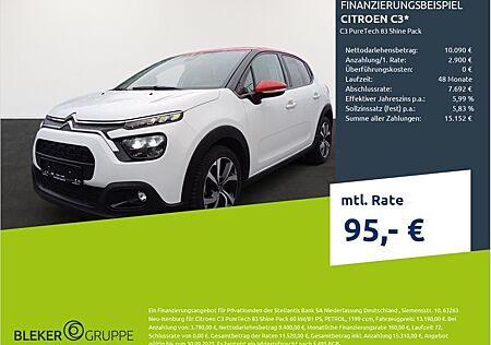 Citroën C3 PureTech 83 Shine Pack