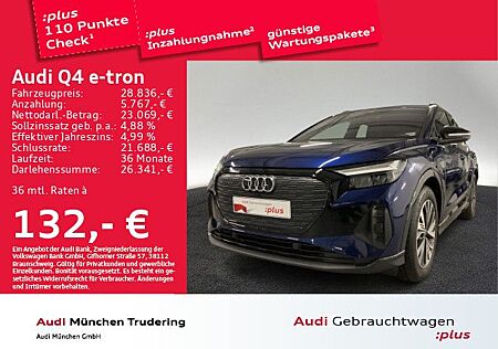Audi Q4 e-tron 40 basis S line advanced MMI+