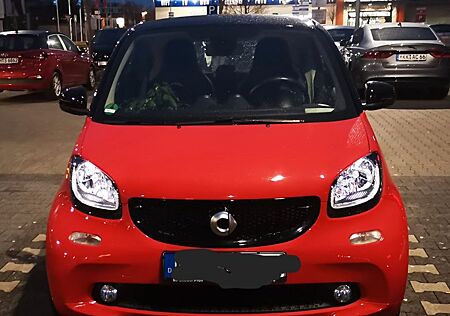 Smart ForTwo coupé 0.9 66kW prime, Automatik, Leder