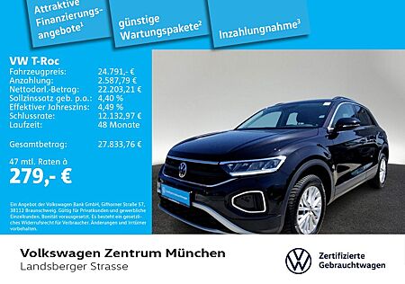 VW T-Roc Volkswagen 1.5 TSI LIFE AppConnect LED Sitzhz. DSG