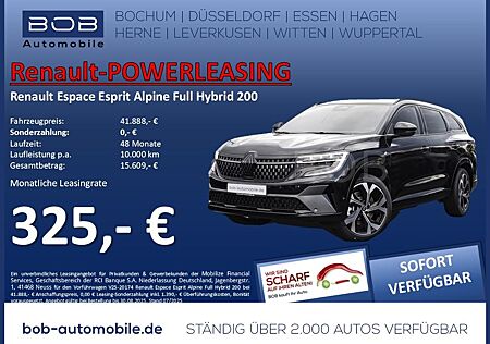 Renault Espace Esprit Alpine E-Tech Full Hybrid 8-fach b