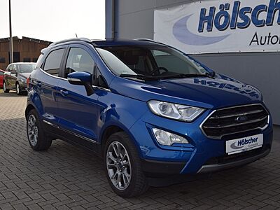 Ford EcoSport Titanium,AHK,Navi,Kam,Leder,Schiebed...