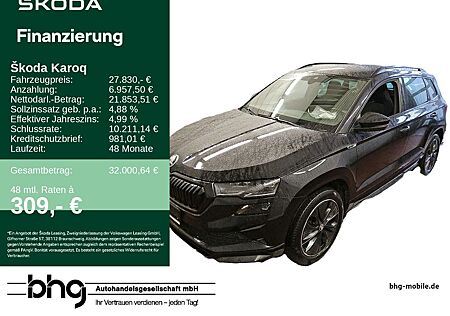 Skoda Karoq 2.0TDI 4x4 DSG Sportline simplyClever Trav