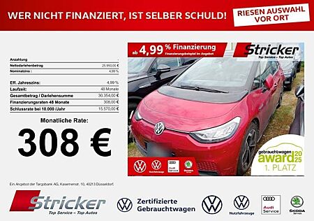 VW ID.3 Volkswagen Pro S 150/77 308,-ohne Anzahlung Navi Pumpe