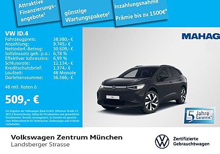 VW ID.4 Volkswagen Pro Performance ACC CCS IQ.Light Navi Rear