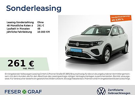 VW T-Cross Volkswagen Life 1.0 TSI Navi LED DigiCockpit SiHz A