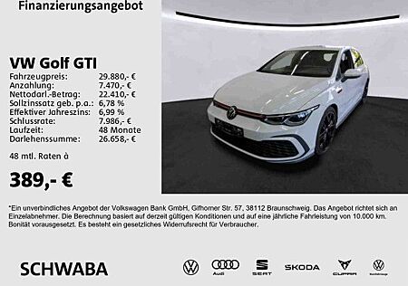 VW Golf Volkswagen VIII GTI 2.0TSI LED*VIRTUAL*AHK*ACC*KAM*19"