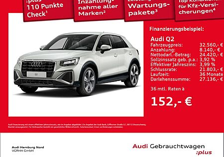 Audi Q2 35 TFSI 2x S line S tronic AHK CarPlay LED