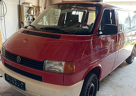 VW T4 Volkswagen 2.4D lang Feuerwehr Wohnmobil echteKM kein Rost