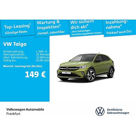 VW Taigo leasen