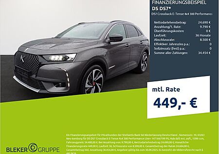 DS Automobiles DS7 Crossback E-Tense 4x4 300 Performance Line+