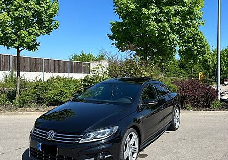 VW CC Volkswagen R-Line DSG Dyn. Black, STHZG, Pano, 8fach