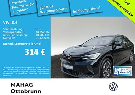 VW ID.4 Volkswagen Pure WärmePu NaviPro IQ.LIGHT AHK
