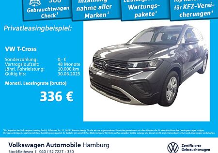 VW T-Cross Volkswagen 1.0 TSI Life DSG ACC Kamera CarPlay LED