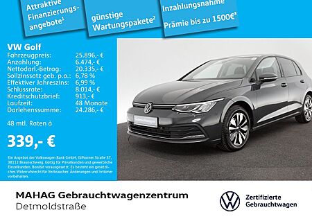 VW Golf Volkswagen VIII 2.0 TDI MOVE AppConnect LED DigitalCoc