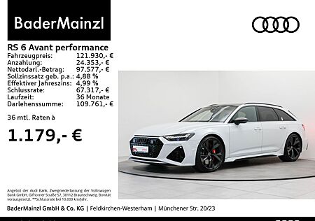 Audi RS6 RS 6 Avant performance AHK Pano HUD Matrix B&O