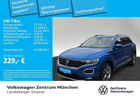 VW T-Roc Volkswagen 1.5 TSI SPORT Navi Pano LED DSG