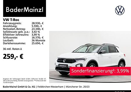 VW T-Roc Volkswagen 1.5 TSI DSG Move LED Navi SHZ Virtual ACC