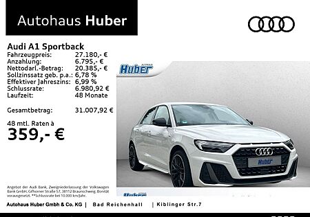 Audi A1 Sportback S line 30 TFSI 81(110) kW(PS) S tro