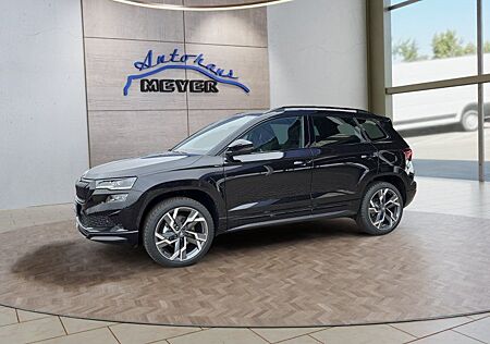 Skoda Karoq gebraucht kaufen Skoda Karoq Sportline 2,0TSI DSG Pano/AHK/4*J.Gar/Navi