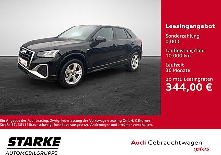 Audi Q2 30 TFSI S line AHK LED Leder Kamera PDC LM T