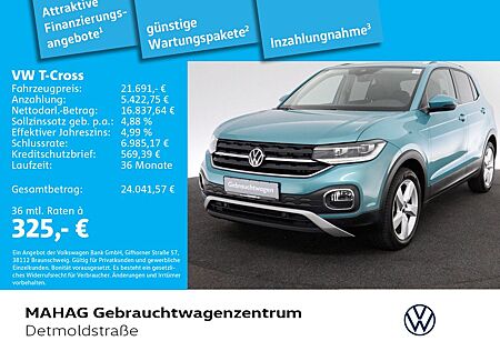 VW T-Cross Volkswagen 1.5 TSI Style AHK LED Navi DSG