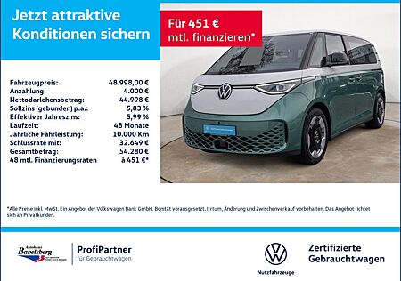 VW ID.BUZZ Volkswagen ID. Buzz Pro LED NAVI AHK ACC