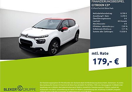 Citroën C3 PureTech 83 Shine Pack